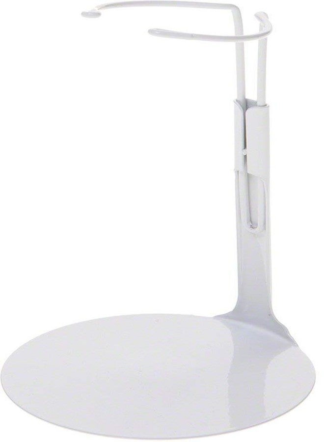 حامل دمى أبيض من كايزر 2001 للدمى والشخصيات المتحركة من 6.5 إلى 10 بوصات، عبوة من 6 قطع (الأفضل للدمى مقاس 8 بوصات)